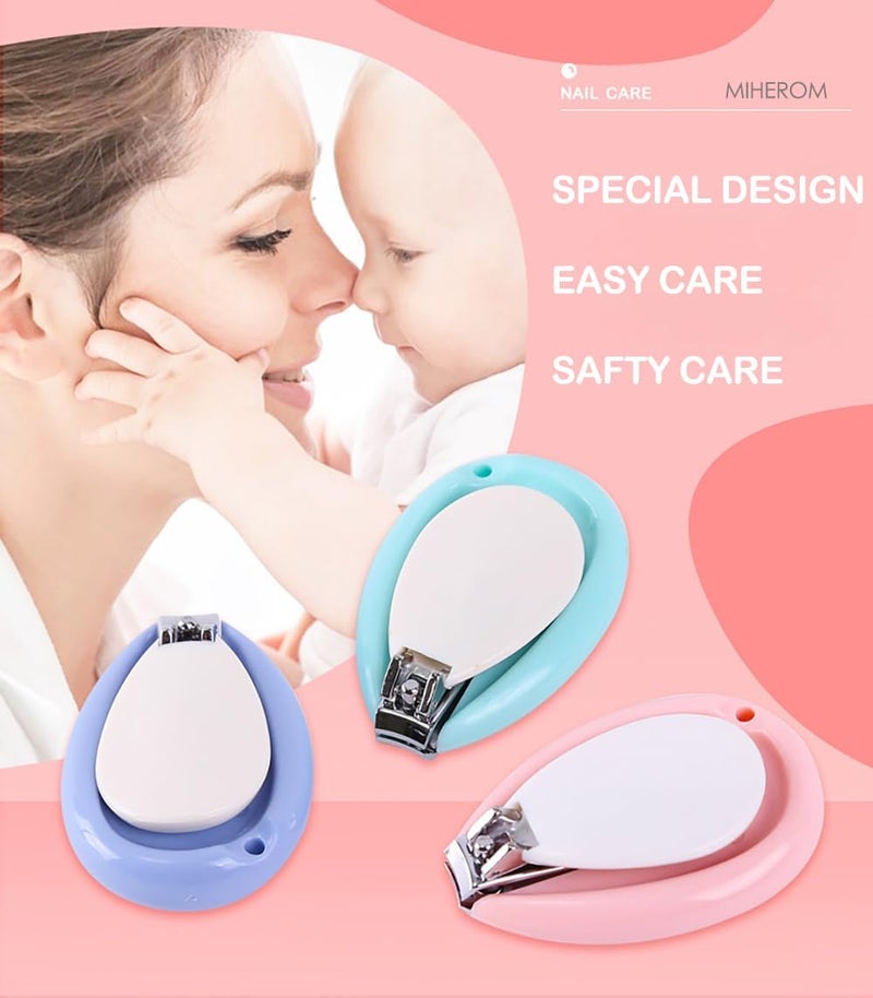 MiHerom Nail Clipper,Steady Good Grip Toenail Tool,Professional Fingernail & Toenail Clippers, Safe for All Ages - Image 5